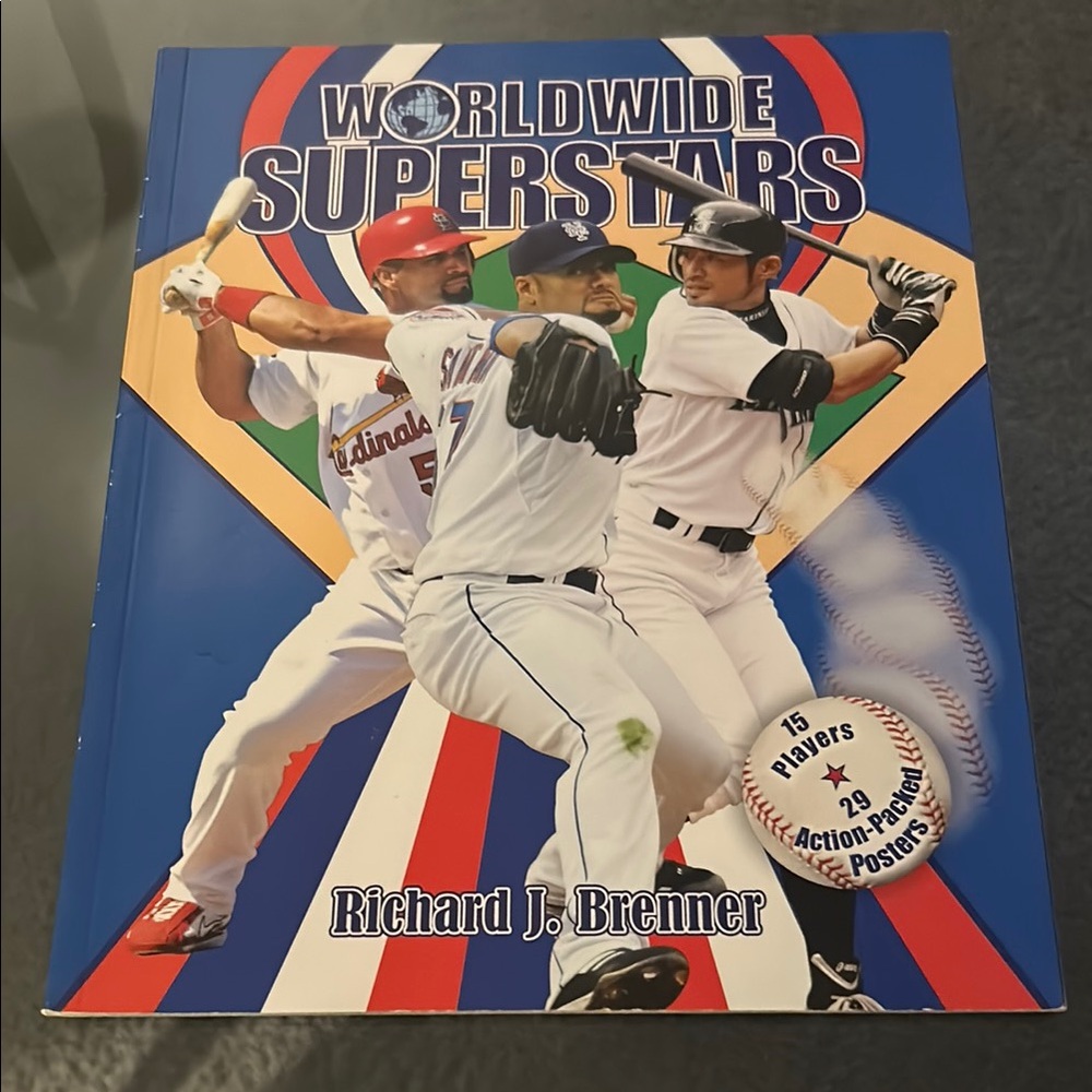 MLB Worldwide Superstars Book